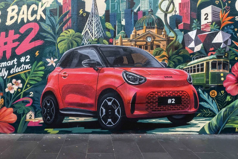 Новая &laquo;кроха&raquo; smart #2 готовится к скорому дебюту: показана внешность