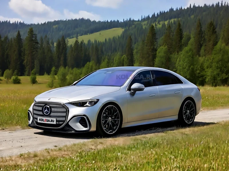 Электрический Mеrcedes-Benz C-класса: новые изображения