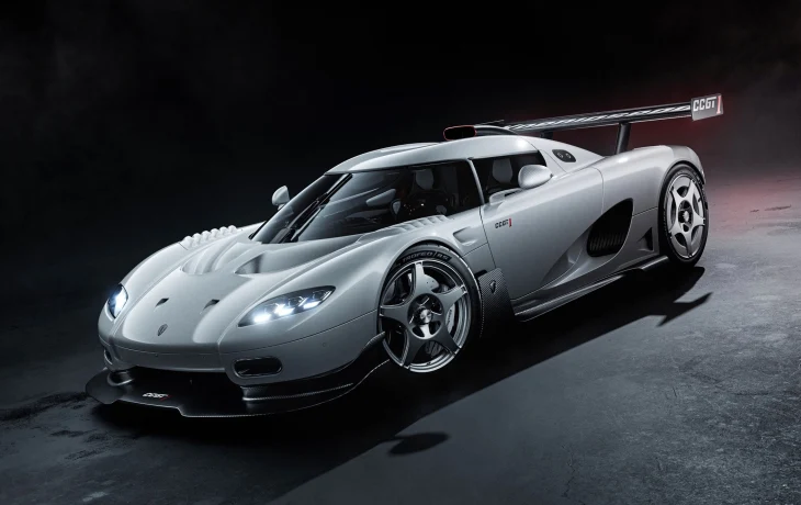 Koenigsegg CCGT1: классические формы, очень мощный V8 и трековая закалка
