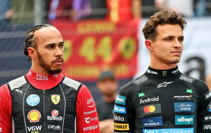 Невероятно безумное сходство титулов Хэмилтона и Норриса в McLaren