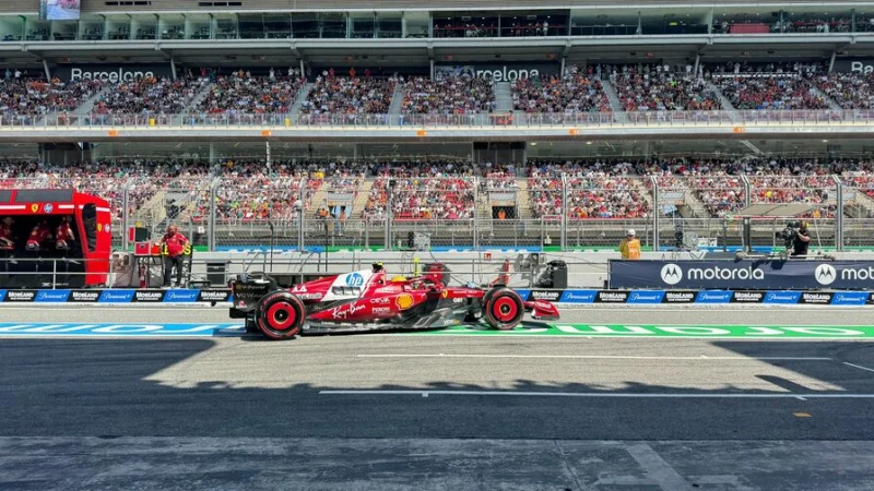 Трансляция гонки Формулы 1 в Испании