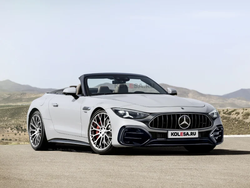 Обновлённый Mercedes-AMG SL: первые изображения