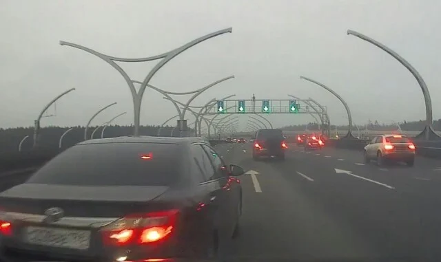  ДТП на ЗСД в Санкт-Петербурге: избежать столкновения не удалось