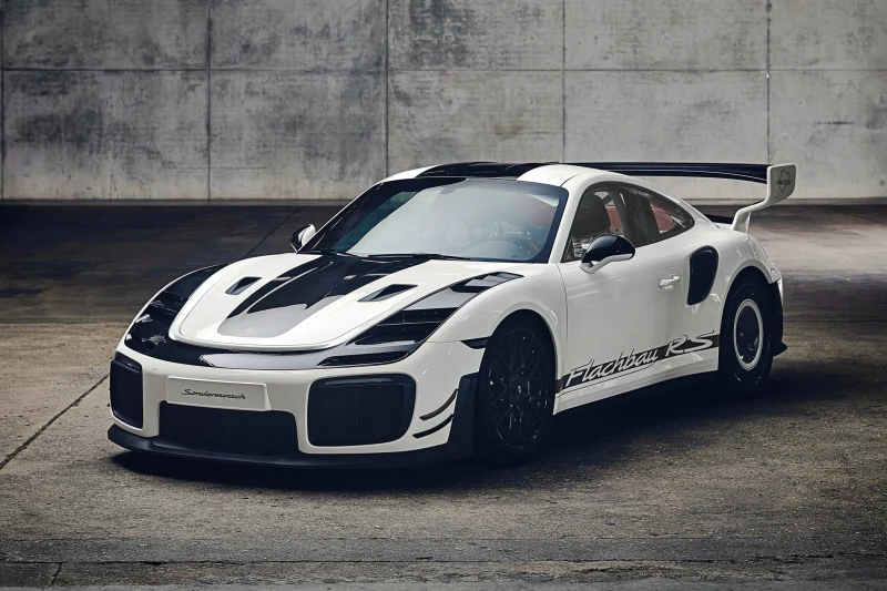 Porsche Flachbau RS: плоский нос, облегчённый кузов и техническая начинка от 911 GT2 RS