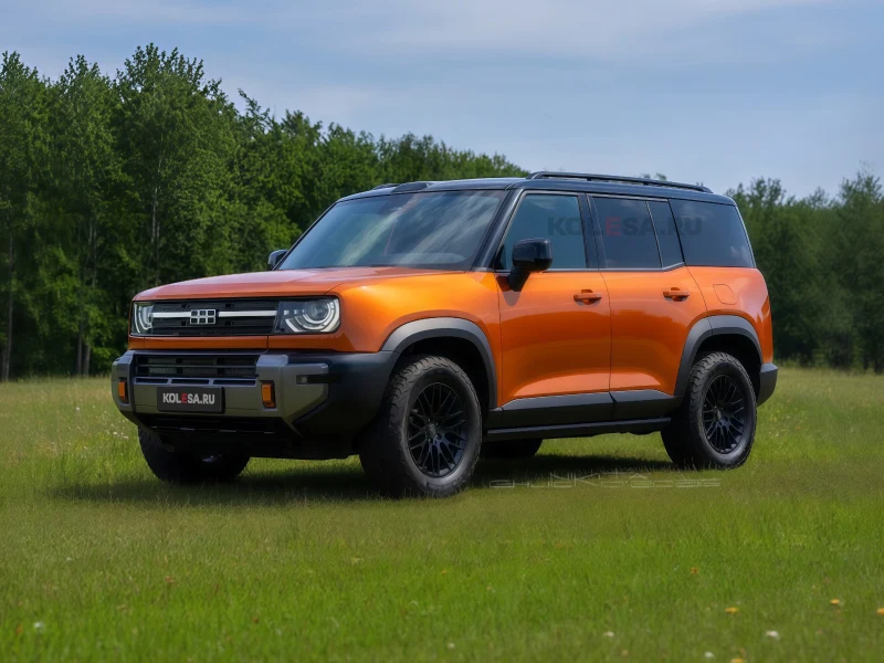 Новый кроссовер Geely Galaxy Cruiser: первые изображения