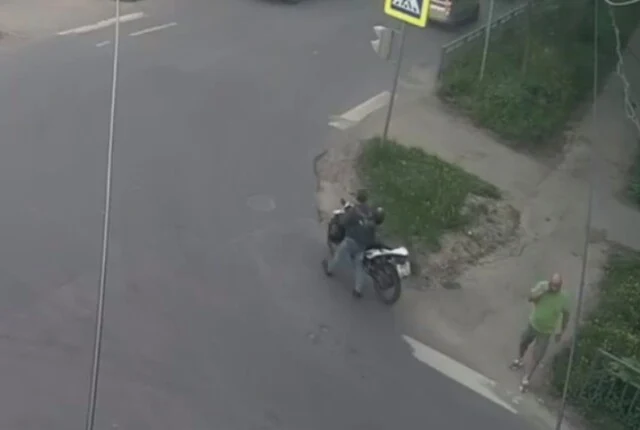  В Нижнем Новгороде произошла курьёзная попытка угона мотоцикла