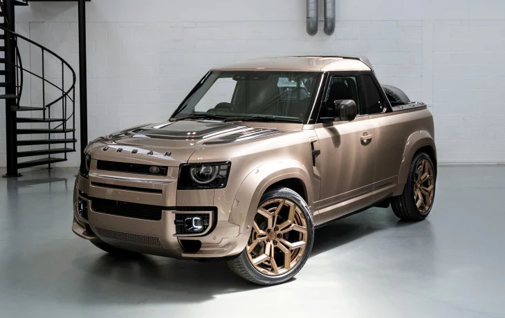 Urban Automotive сделала крутой карбоновый пикап на базе Land Rover Defender 110