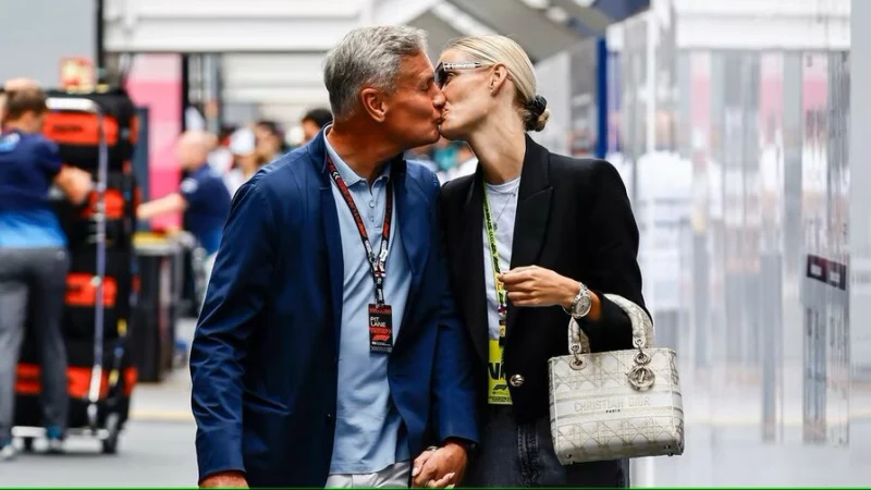 Дэвид Култхард женится на 29-летней модели