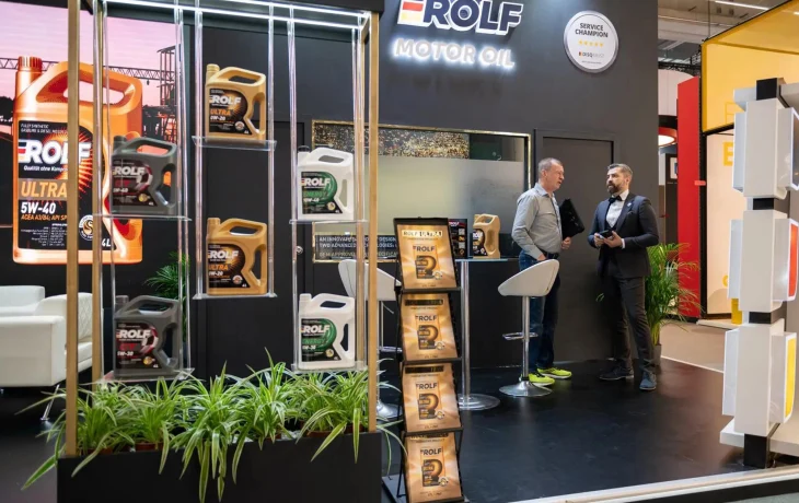 Rolf представил новую упаковку и моторные масла на Automechanika Frankfurt 2026