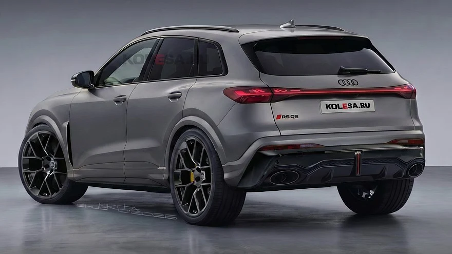 Рендер нового Audi RS Q5 в разных цветах