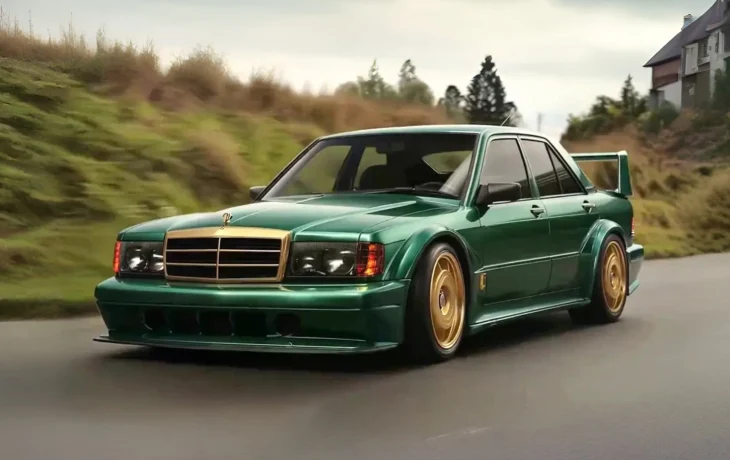 Vespera Iride Evo 5: крутой рестомод в стиле Mercedes-Benz 190 E 2.5-16 Evolution II