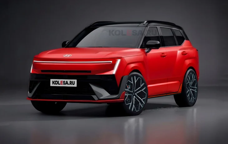 Новый Hyundai Tucson N: первые изображения