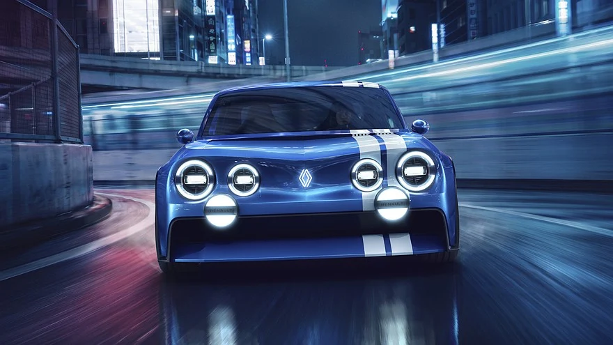На фото: концепт Renault 8 Gordini