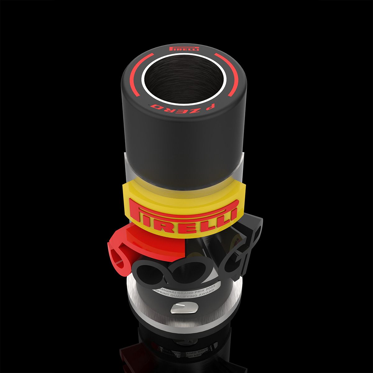 Награда для победителя квалификации спринта Формулы 1 &copy; Pirelli