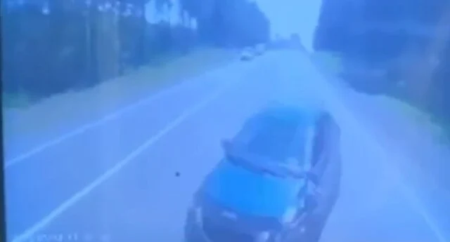  Момент ДТП в Иркутской области: погибли все, кто находился легковушке