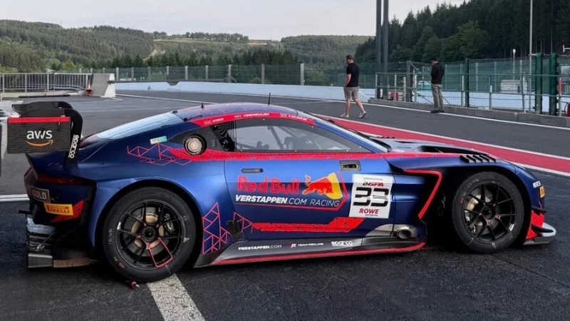 Макс Ферстаппен провёл тесты с Aston Martin в Спа