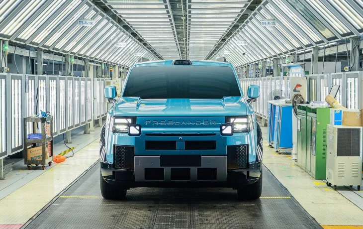 Большой кроссовер Freelander 8 из Китая: старт производства и глобальные амбиции