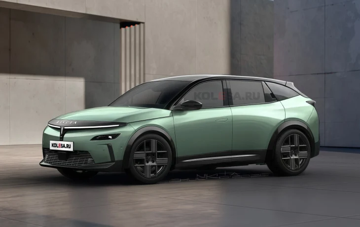 Новый флагманский кроссовер Lancia Gamma: первые изображения