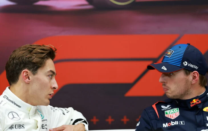 Джордж Рассел: Таким людям, как Ферстаппен, надо давать жёсткий отпор