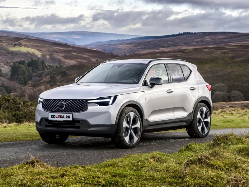 Обновлённый Volvo XC40: первые изображения