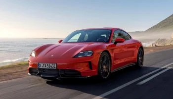 Для Porsche Taycan теперь доступны фальшивая коробка передач и нарисованный тахометр