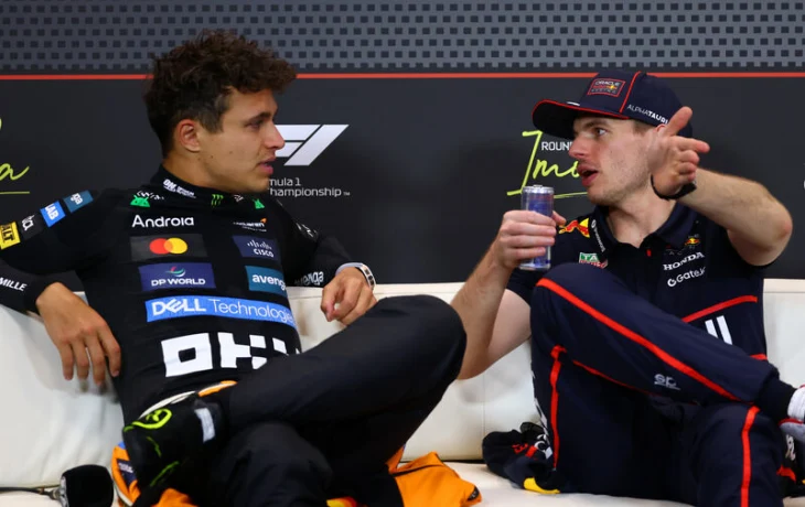 &laquo;Они вечно жалуются!&raquo;. Норрис ответил на обвинения со стороны Ферстаппена