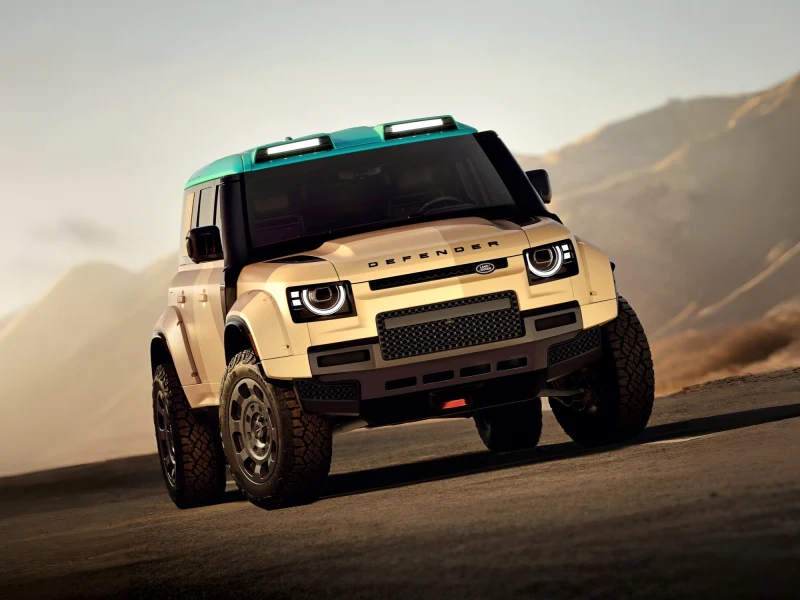 Land Rover готовит экстремальный Defender Dakar с 635-сильным V8 и &laquo;режимом полёта&raquo;