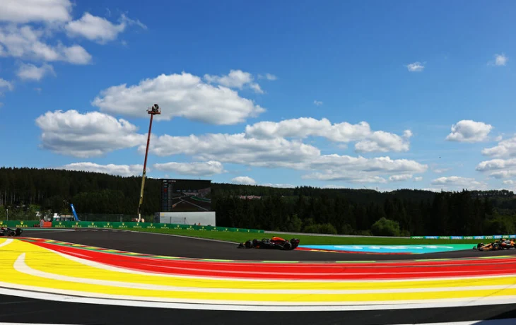 Трансляция тренировки Гран При Бельгии Формулы 1