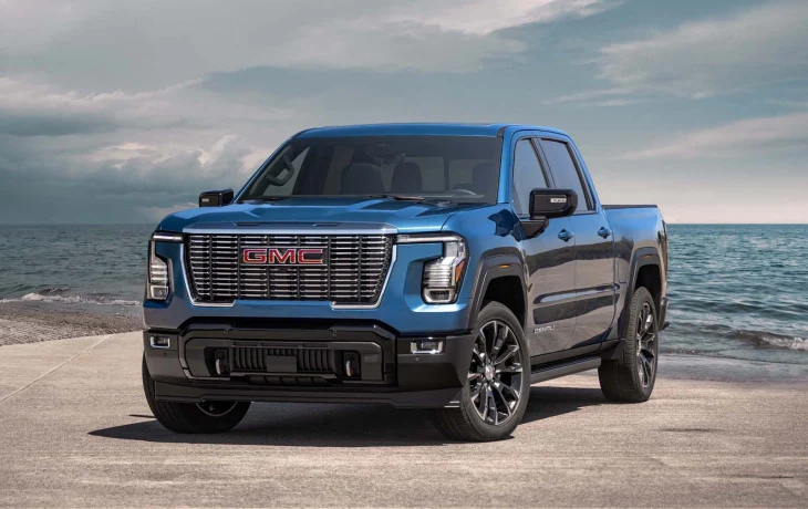 Посвежевший большой пикап GMC Sierra 1500: список обновок к 2027 модельному году и цены