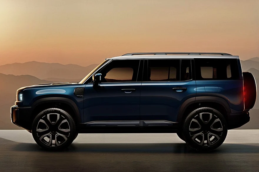 Серийный Geely Galaxy Cruiser 700 на мартовских картинках