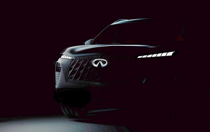Серийный Infiniti QX65, вдохновлённый Infiniti FX: первые официальные кадры и дата премьеры