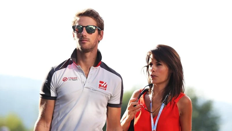 Жена Романа Грожана получила множественные травмы в аварии