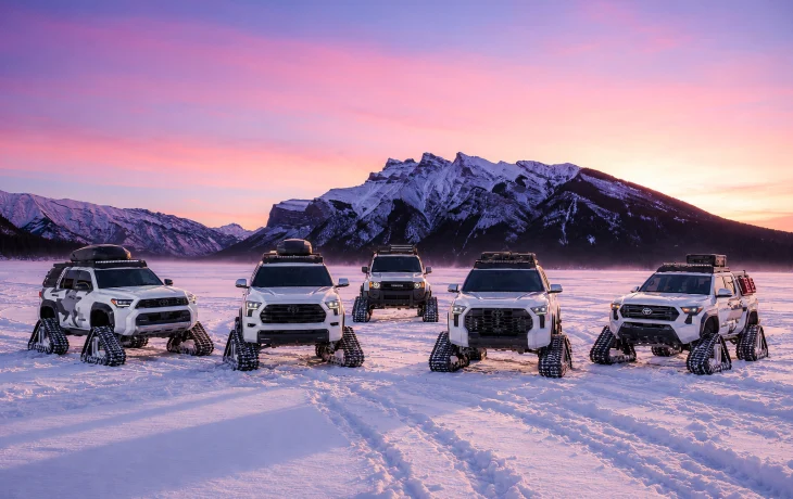 Toyota показала пять готовых к зиме концептов на базе своих нынешних моделей