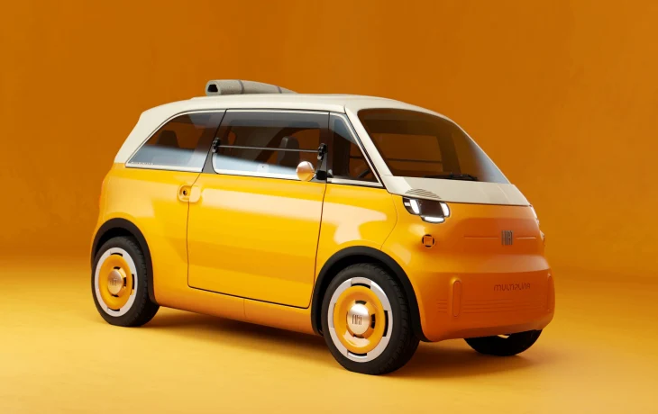 Fiat Multiplina: миловидная коробчонка на четверых станет серийной в 2028 году