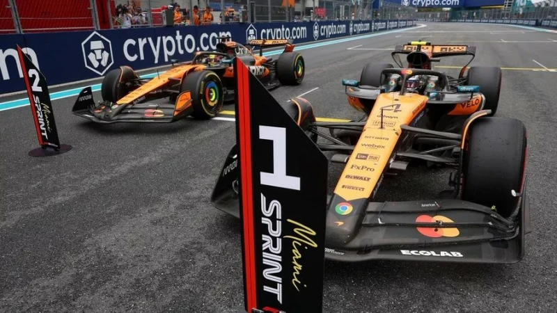 McLaren установила уникальное достижение на Гран При Майами