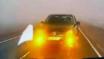  Массовое ДТП произошло в условиях сильного тумана в Ростовской области