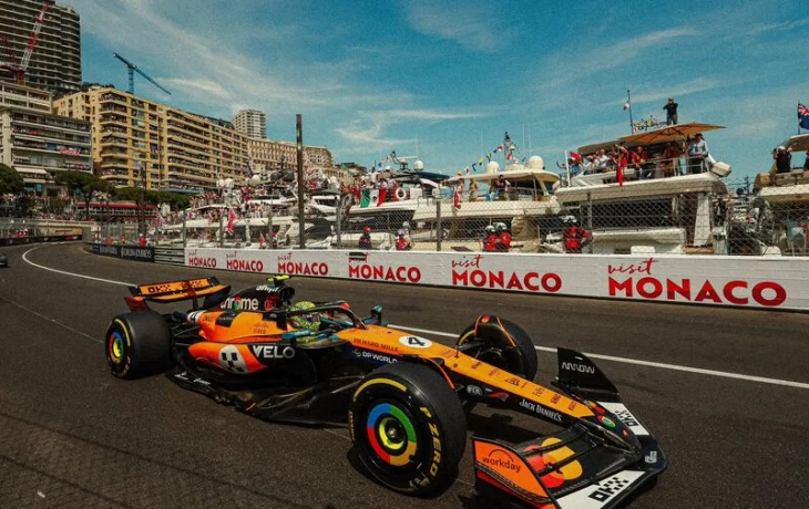 Ландо Норрис впервые в карьере выиграл Гран При Монако