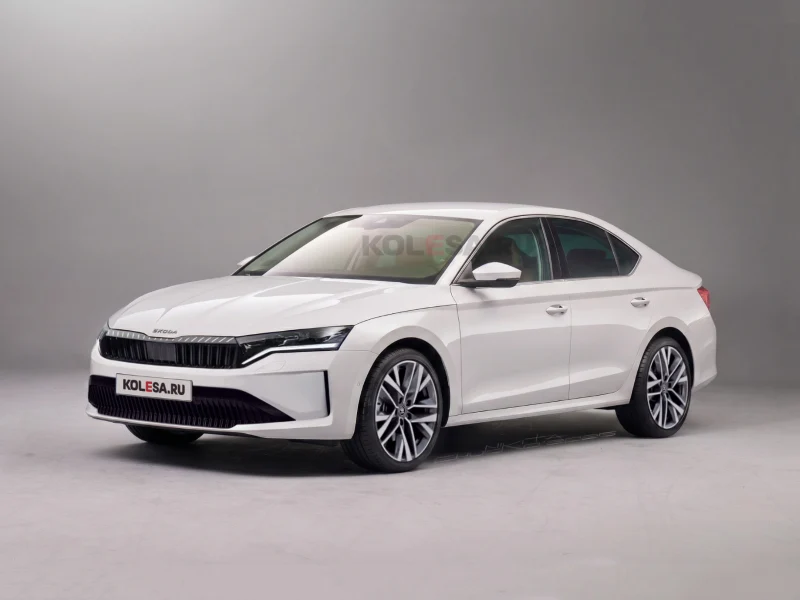 Второй рестайлинг Skoda Octavia: первые изображения