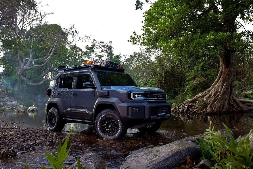 На фото: концепт Toyota Land Cruiser FJ Meridian