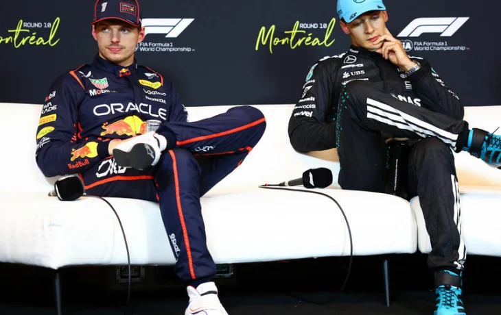 &laquo;Не нравится Ф1? Езжай на Нордшляйфе&raquo;. Джордж Рассел подколол Ферстаппена