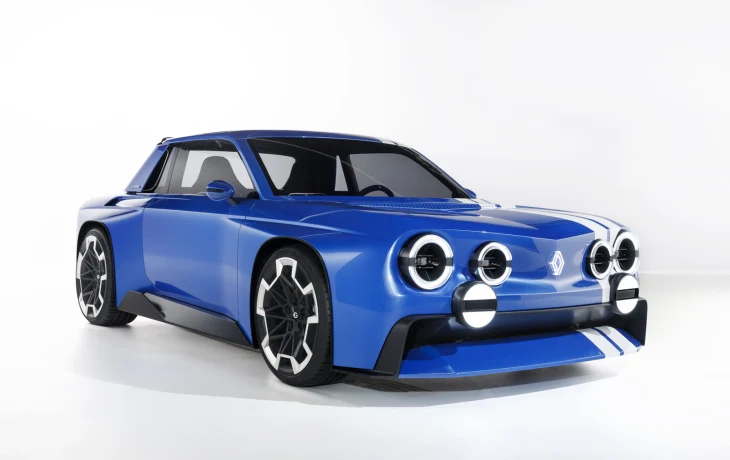 Французы почтили спорткар Renault 8 Gordini двухместным концептом