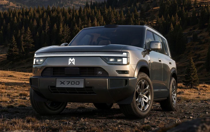 Брутальный M-Hero X700 показал свой интерьер, скоро в продаже