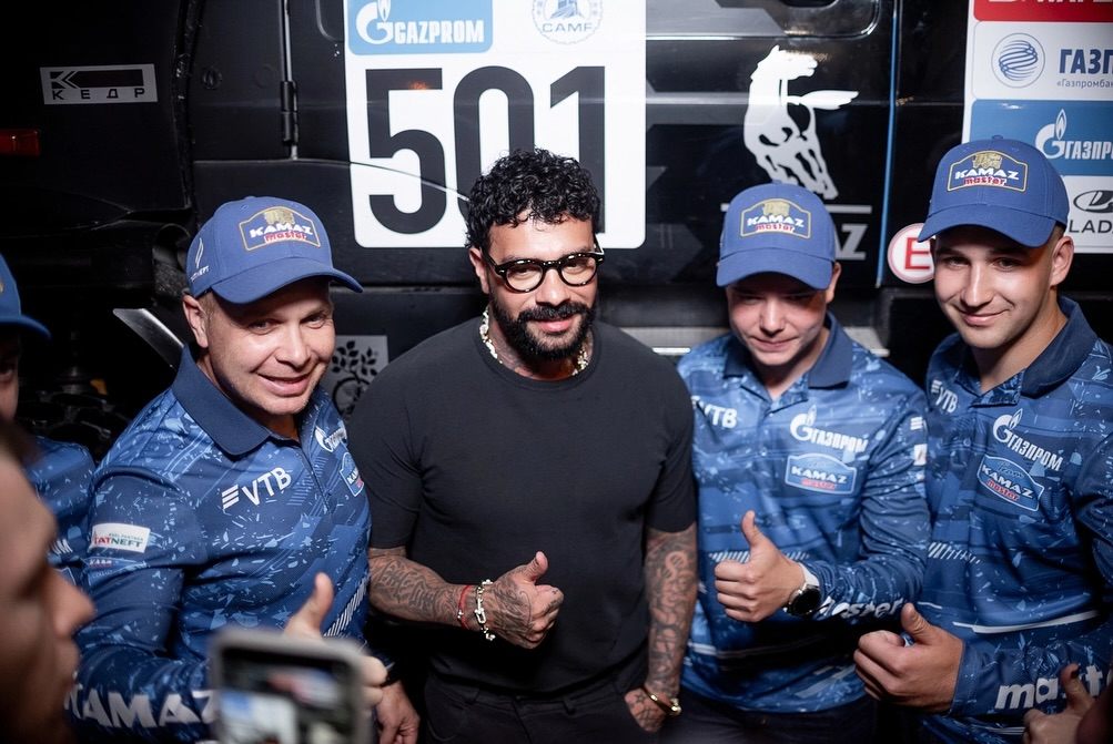 Тимати и гонщики КАМАЗ-мастер &copy; КАМАЗ-мастер