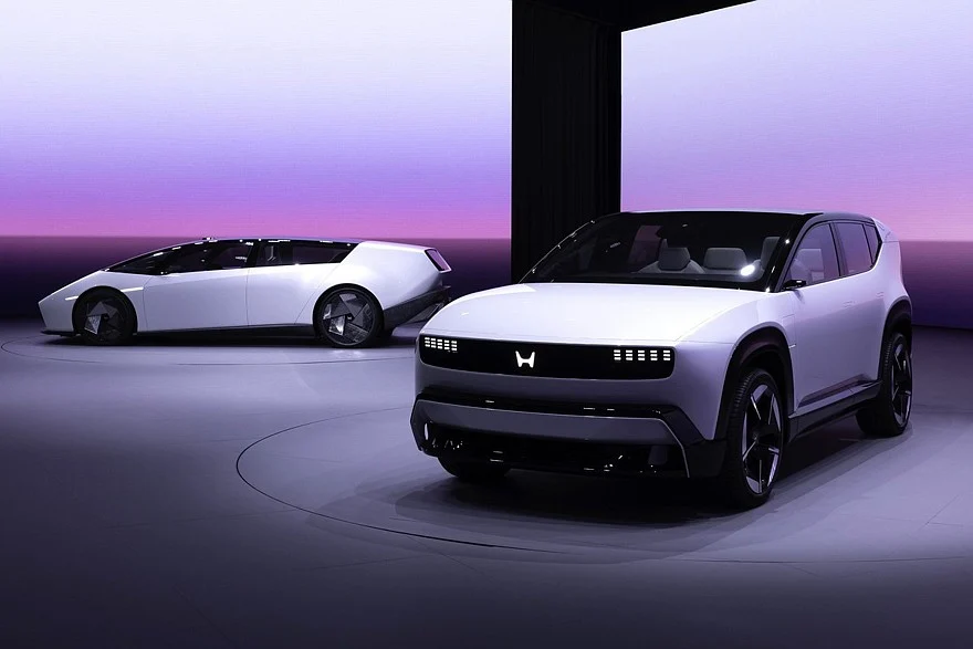 Концепты Honda 0 Saloon и Honda 0 SUV, которые уже не станут серийными электрокарами
