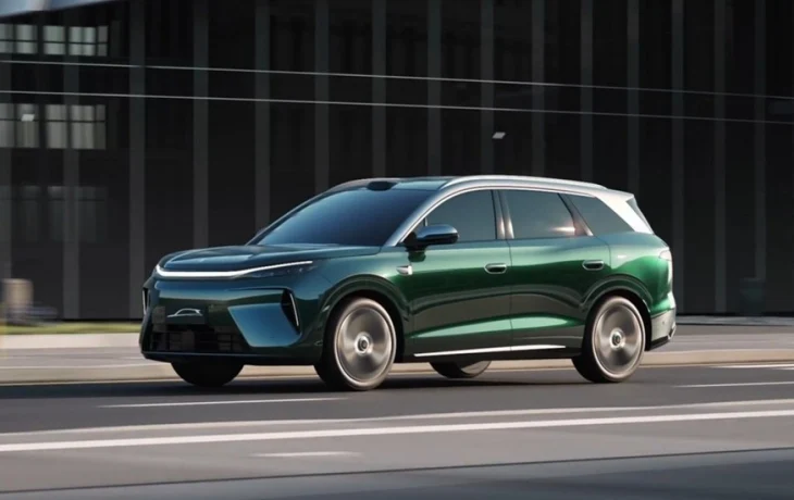 Кроссовер BYD Tang нового поколения: больше предшественника и с единым табло внутри