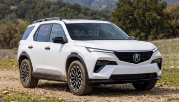 Новый приключенческий кроссовер Acura: первые изображения