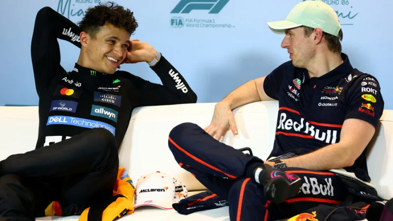 &laquo;Мне всё равно&raquo;. Ландо Норрис о возможном переходе Ферстаппена в Mercedes