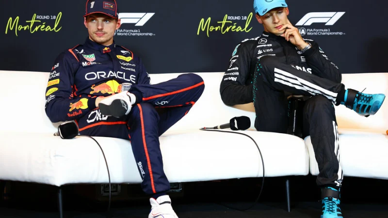 &laquo;Не нравится Ф1? Езжай на Нордшляйфе&raquo;. Джордж Рассел подколол Ферстаппена