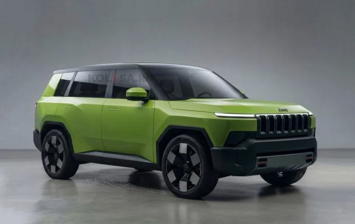 Новый флагманский внедорожник Jeep: первые изображения