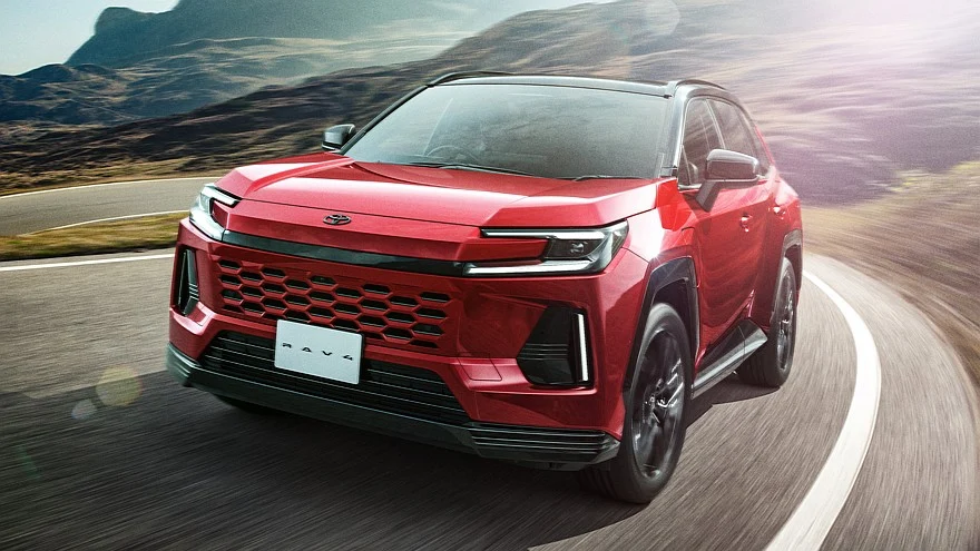 На фото: Toyota RAV4 Z (с PHEV-установкой)